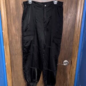 Women's Black Cargo Pants